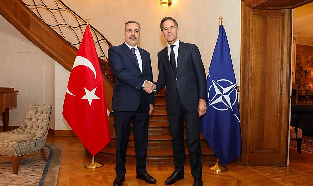 Dışişleri Bakanı Fidan, NATO Genel Sekreteri Mark ile görüştü