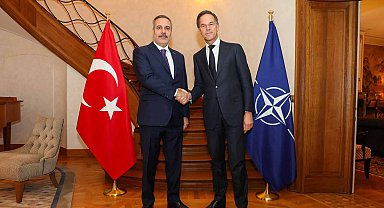 Dışişleri Bakanı Fidan, NATO Genel Sekreteri Mark ile görüştü