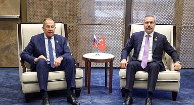 Dışişleri Bakanı Fidan, Rus mevkidaşı Lavrov ile bir araya geldi
