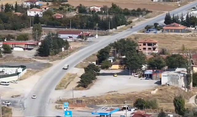 Dronlu denetimden kaçan minibüs sürücüsüne 28 bin lira ceza