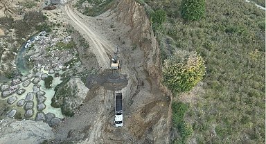 Düzce'de sanayi atıklarını araziye döken 8 şüpheli suçüstü yakalandı