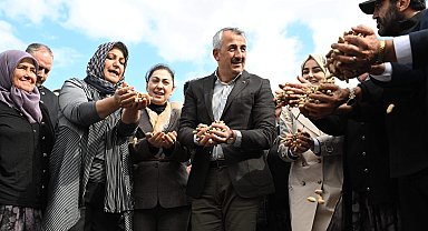 Edirne'de 'Meriç Alibeyköy Fıstık Hasadı Şenliği' düzenlendi