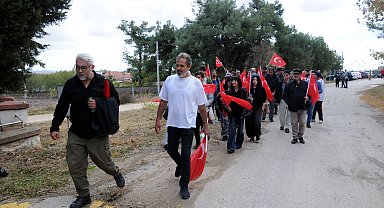 Edirne'de Sırpsındığı Zaferi dolayısıyla 4 kilometrelik anma yürüyüşü yapıldı