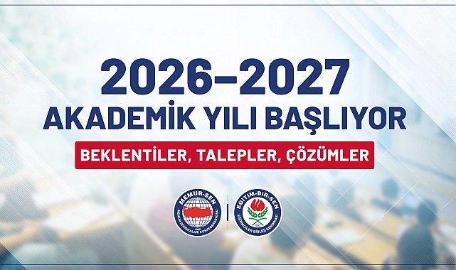 Eğitim-Bir-Sen'den 2026-2027 akademik yıl açıklaması