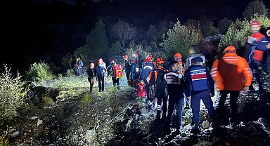 Eğitim için Isparta'ya gelen İHH gönüllü ekibi kanyonda kayboldu: 1 ölü, 13 kayıp