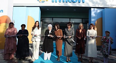 Emine Erdoğan, Özbekistan'da bir eğitim kurumunun açılışına katıldı