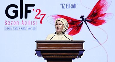 Emine Erdoğan, TÜRGEV bünyesinde faaliyet gösteren GİF'in 2027 sezon açılışında konuştu