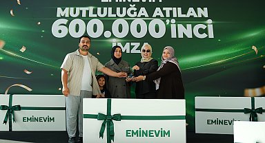Eminevim 600 bininci teslimatını gerçekleştirdi