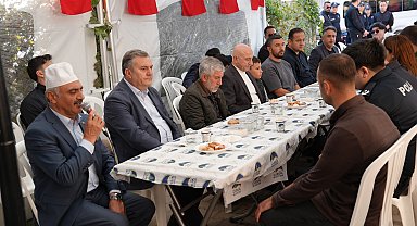 Emniyet Müdürü Yüksek'ten şehit polisin ailesine taziye ziyareti