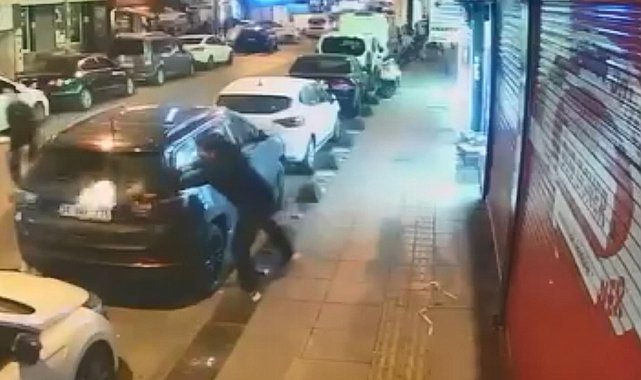 Esenler'de 2 kişinin yaralandığı silahlı kavganın görüntüleri ortaya çıktı: 3 gözaltı