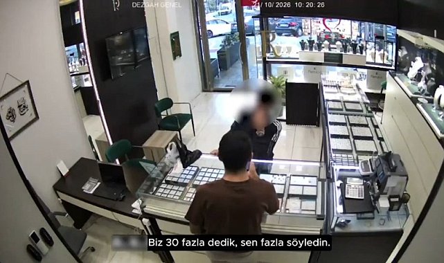 Esenyurt'ta kuyumcuya silahlı saldırının yeni görüntüleri ortaya çıktı