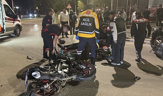 Eskişehir'de 2 motosiklet çarpıştı: 2 ağır yaralı