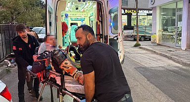 Eskişehir'de 'dur' ihtarından kaçan motosikletli, polis aracıyla çarpıştı: 258 bin lira ceza