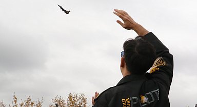 Eskişehir'de Cumhuriyet kutlamalarında SOLOTÜRK'ten gösteri uçuşu