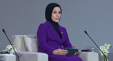 Esra Albayrak, Özbekistan'da düzenlenen zirvede konuştu
