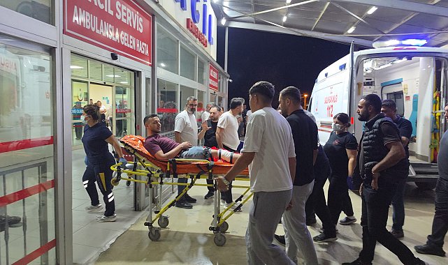 Evinde uğradığı silahlı saldırıda yaralandı