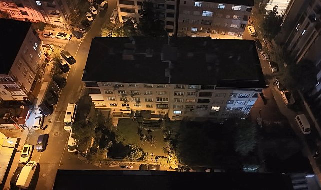 Eyüpsultan'da kolonlarından ses gelen 5 katlı bina tahliye edildi
