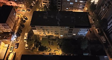 Eyüpsultan'da kolonlarından ses gelen 5 katlı bina tahliye edildi