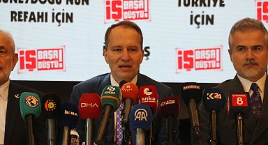 Fatih Erbakan: Huzura, barışa yol açacak herhangi bir sürece karşı durmamız mümkün değil