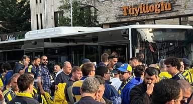 Fenerbahçeli taraftarlar, Rams Park'a hareket etti