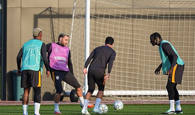 Galatasaray, Barcelona maçının hazırlıklarına devam etti