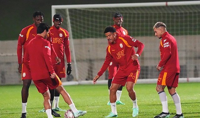 Galatasaray, Kasımpaşa maçının hazırlıklarını tamamladı
