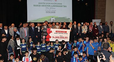 Gaziantep Büyükşehir Belediyesi'nden amatör spor kulüplerine 14 milyon liralık destek