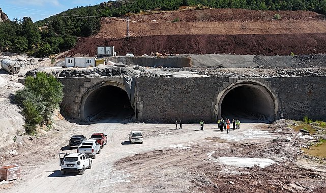 Geminbeli Tüneli kasım ayında hizmete girecek