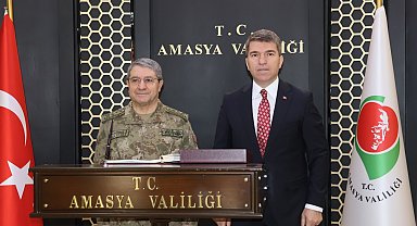 Genelkurmay Başkanı Orgeneral Bayraktaroğlu, Amasya Valiliği'ni ziyaret etti
