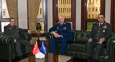 Genelkurmay Başkanı Orgeneral Bayraktaroğlu, NATO Komutanı Gerhartz'ı kabul etti