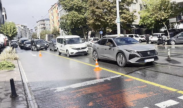 Güngören'de tramvay, minibüse çarptı - 1