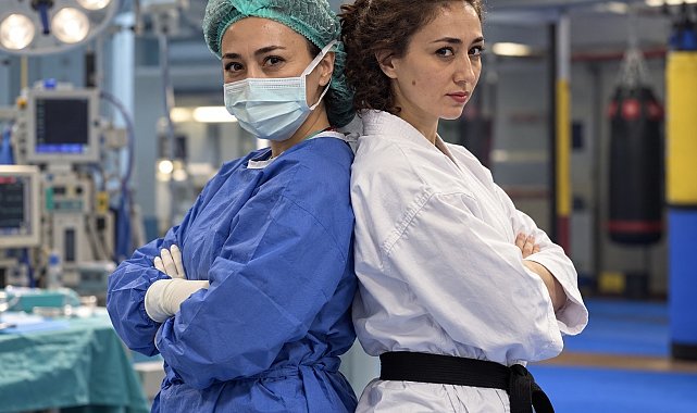 Hastanede şifa dağıtan doktor, minderde madalya için ter döküyor