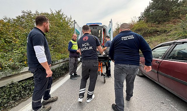 Hastaneye gitmek için yola çıktığı aracının direksiyonunda baygın bulundu