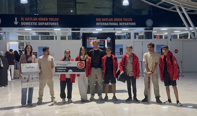Hataylı sörfçüler İrlanda'dan başarıyla döndü