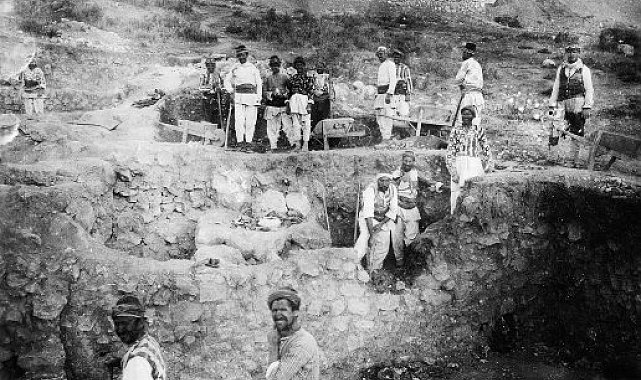 Hattuşa'nın 120 yıllık kazı süreci tarihi fotoğraflarda