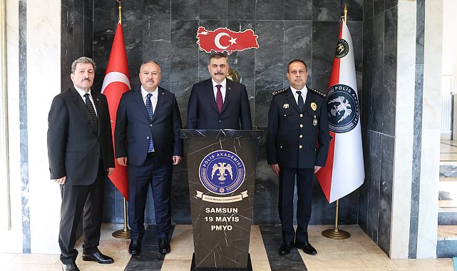 İçişleri Bakanı Çiftçi, 19 Mayıs Polis Meslek Yüksekokulu ziyaret etti