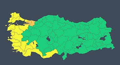 İçişleri Bakanlığı'ndan 'sağanak' ve 'fırtına' uyarısı