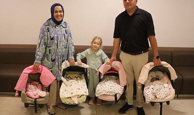 İkinci çocuk isterken, dördüzleri oldu