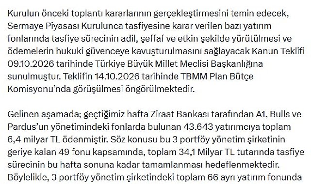 İletişim Başkanlığı: Fon Kurulu 5'inci toplantısını yaptı