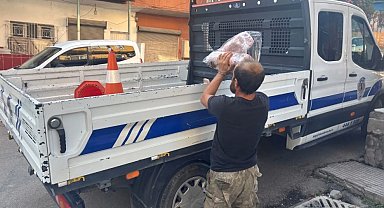 İmha edilmesi gereken bozuk etleri piyasaya sürmeye çalışan 4 şüpheli yakalandı