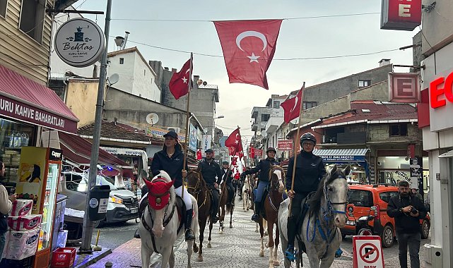 İnebolu'da 3'üncü İstiklal Yolu Atlı Yürüyüşü başladı