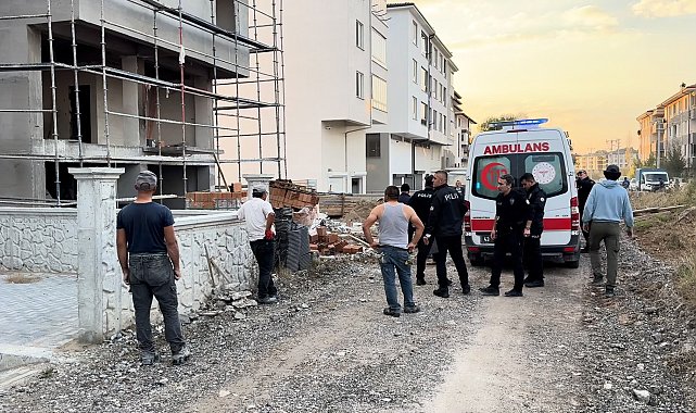 İnşaatın çatısından düşen usta ağır yaralandı
