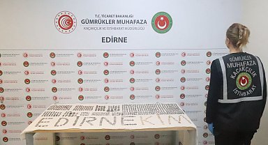 İpsala ve Kapıkule'de 7 bin 160 tarihi eser ele geçirildi