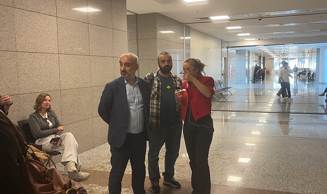 İsmail Saymaz ifade vermek için adliyeye geldi
