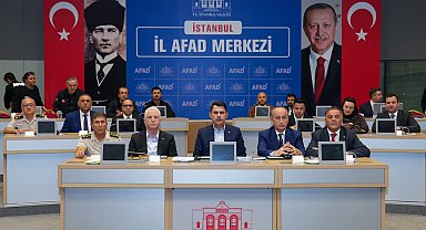 İstanbul'da Afet Koordinasyon Toplantısı düzenlendi