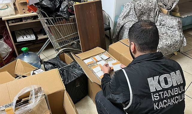 İstanbul'da kaçak tütün ticaretine operasyon: 12 gözaltı kararı Görüntü eklendi