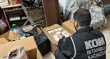 İstanbul'da kaçak tütün ticaretine operasyon: 12 gözaltı kararı Görüntü eklendi