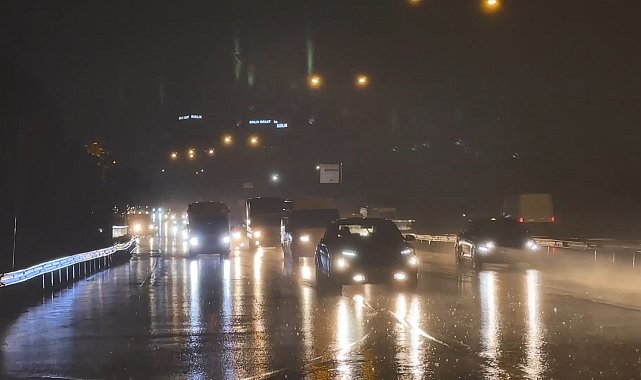 İstanbul'da sağanak etkili oluyor -1