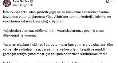 İstanbul'daki su baskınlarına ilişkin adli soruşturma