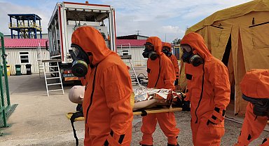 İzmir'de 2 bin 198 personelin katılımıyla deprem tatbikatı